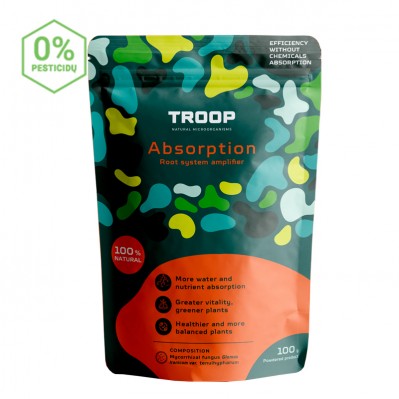 ABSORPTION biostimuliatorius šaknų sistemos stiprinimui, 100 g